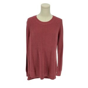 Old Navy Mauve Crew Neck Knit Sweater